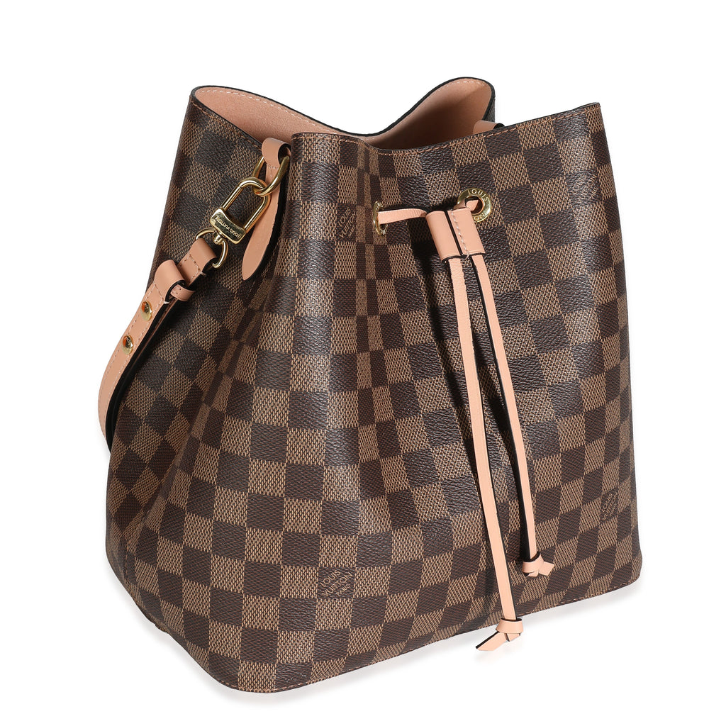 Louis Vuitton Louis Vuitton Pink Damier Ebene Canvas NéoNoé MM
