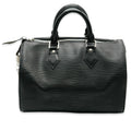 Louis Vuitton Black Epi Speedy 25