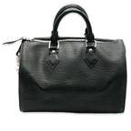 Louis Vuitton Black Epi Speedy 25