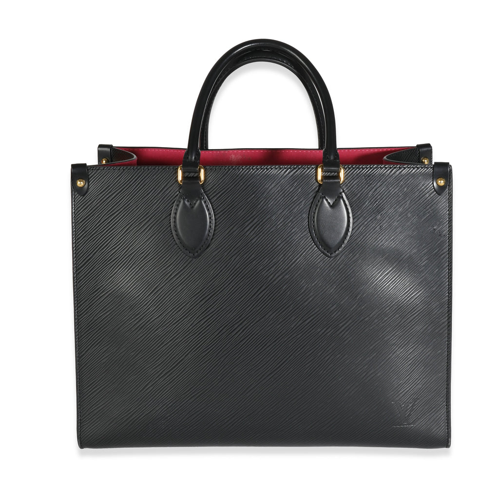 Louis Vuitton Louis Vuitton Black Epi Onthego MM