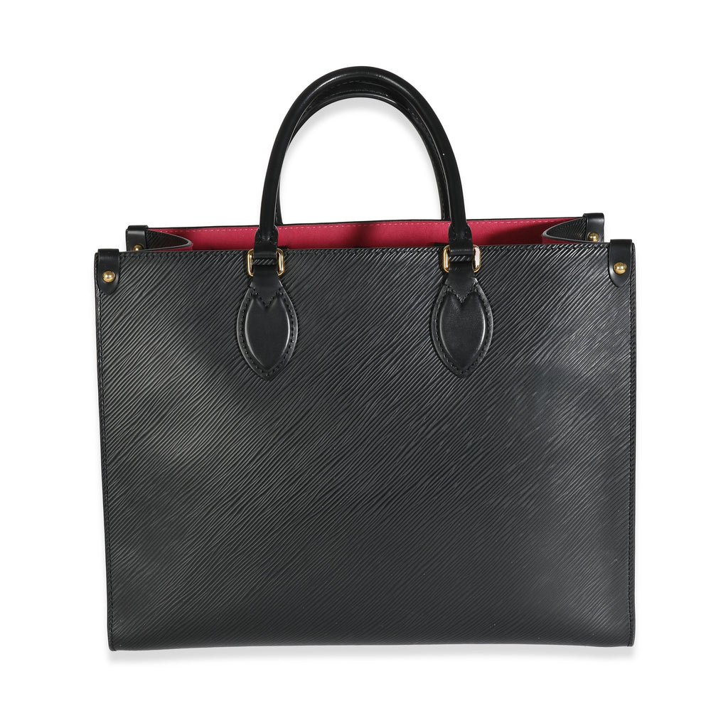 Louis Vuitton Louis Vuitton Black Epi Onthego MM