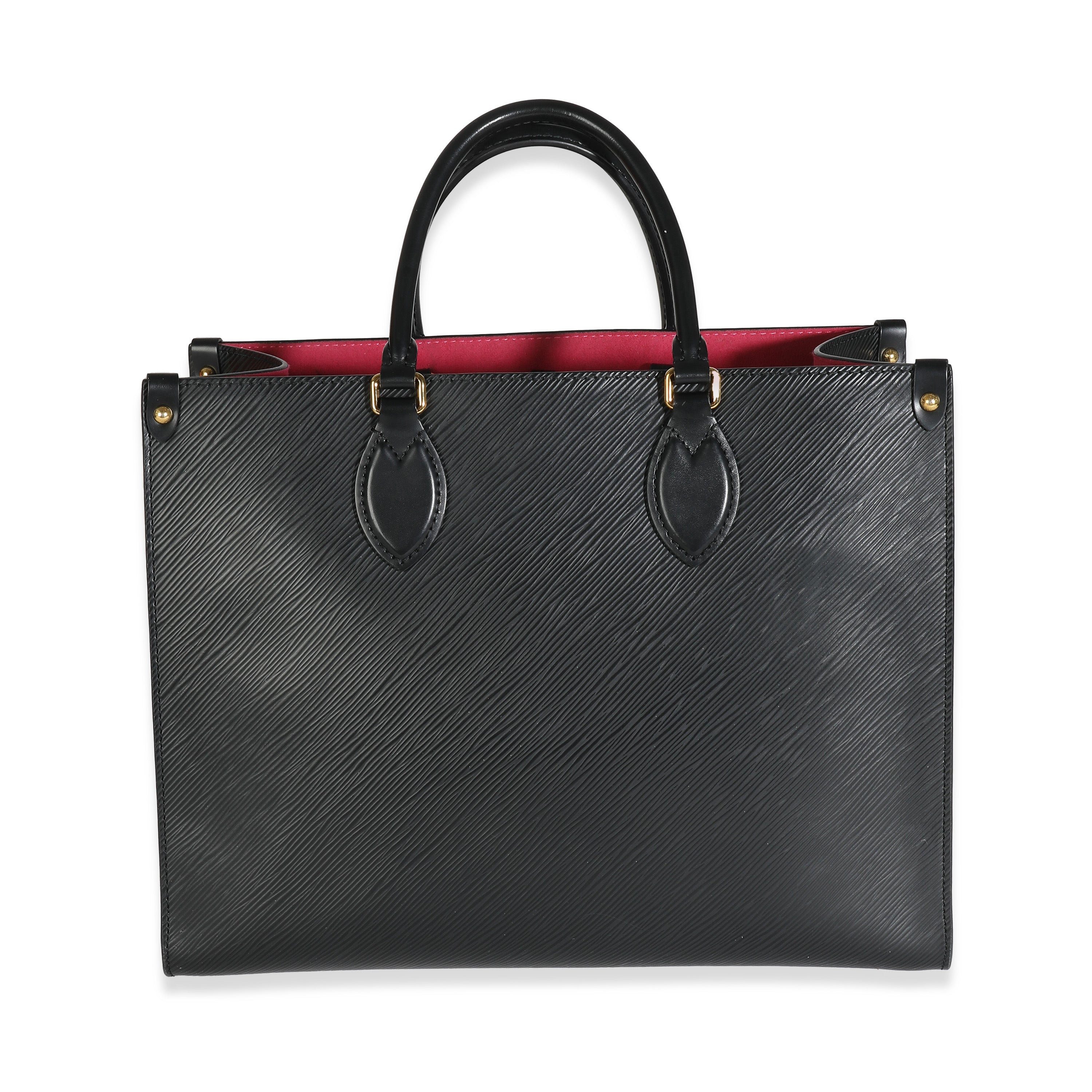 Louis Vuitton Louis Vuitton Black Epi Onthego MM