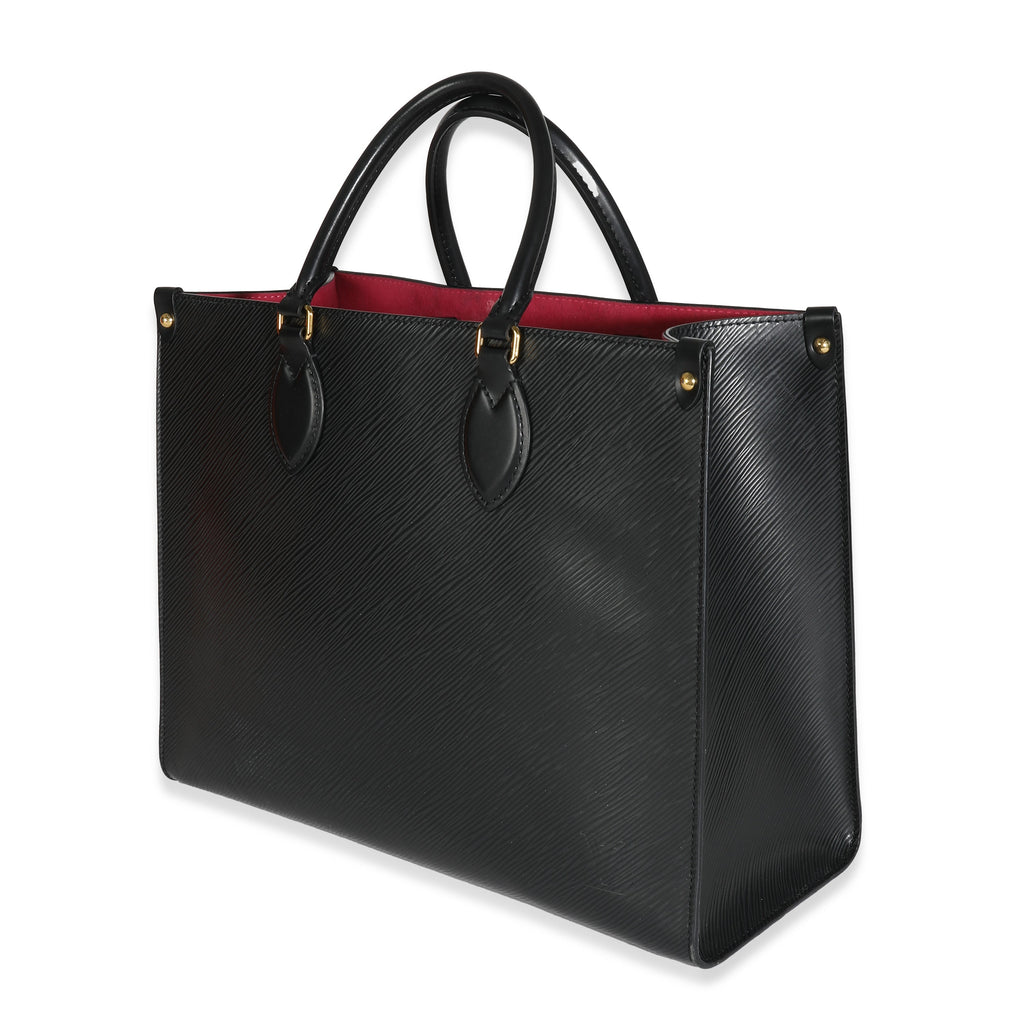 Louis Vuitton Louis Vuitton Black Epi Onthego MM
