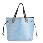Louis Vuitton Louis Vuitton Blue Denim Epi Neverfull MM