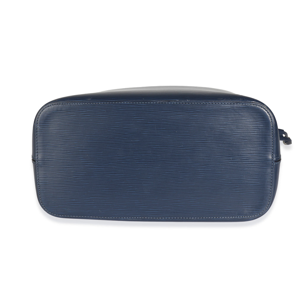 Louis Vuitton Louis Vuitton Blue Marine Epi Neverfull MM