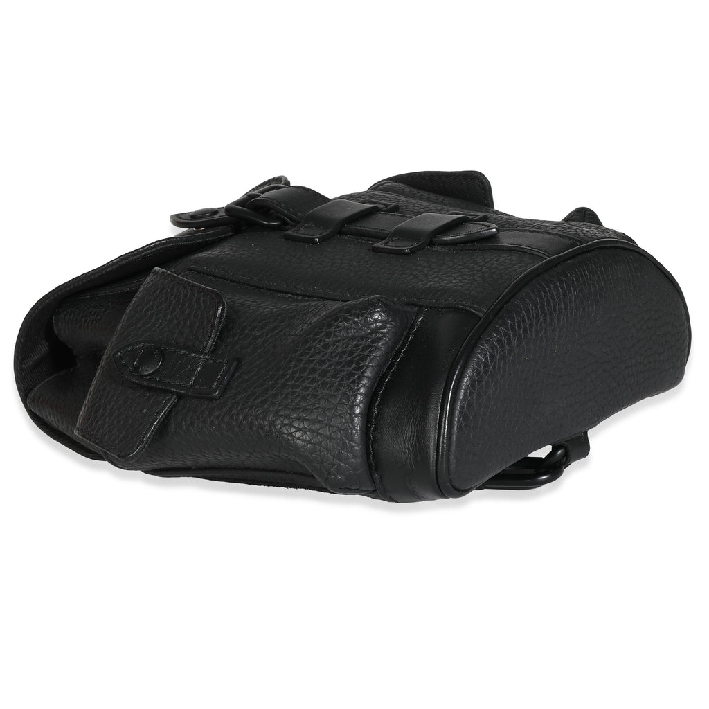 Louis Vuitton Black Taurillon Christopher XS Backpack