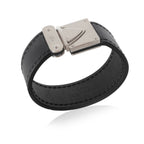 Louis Vuitton Nomade Koala Black Silver Tone Bracelet