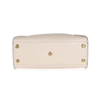 Louis Vuitton Greige Calfskin Monogram Canvas On My Side MM