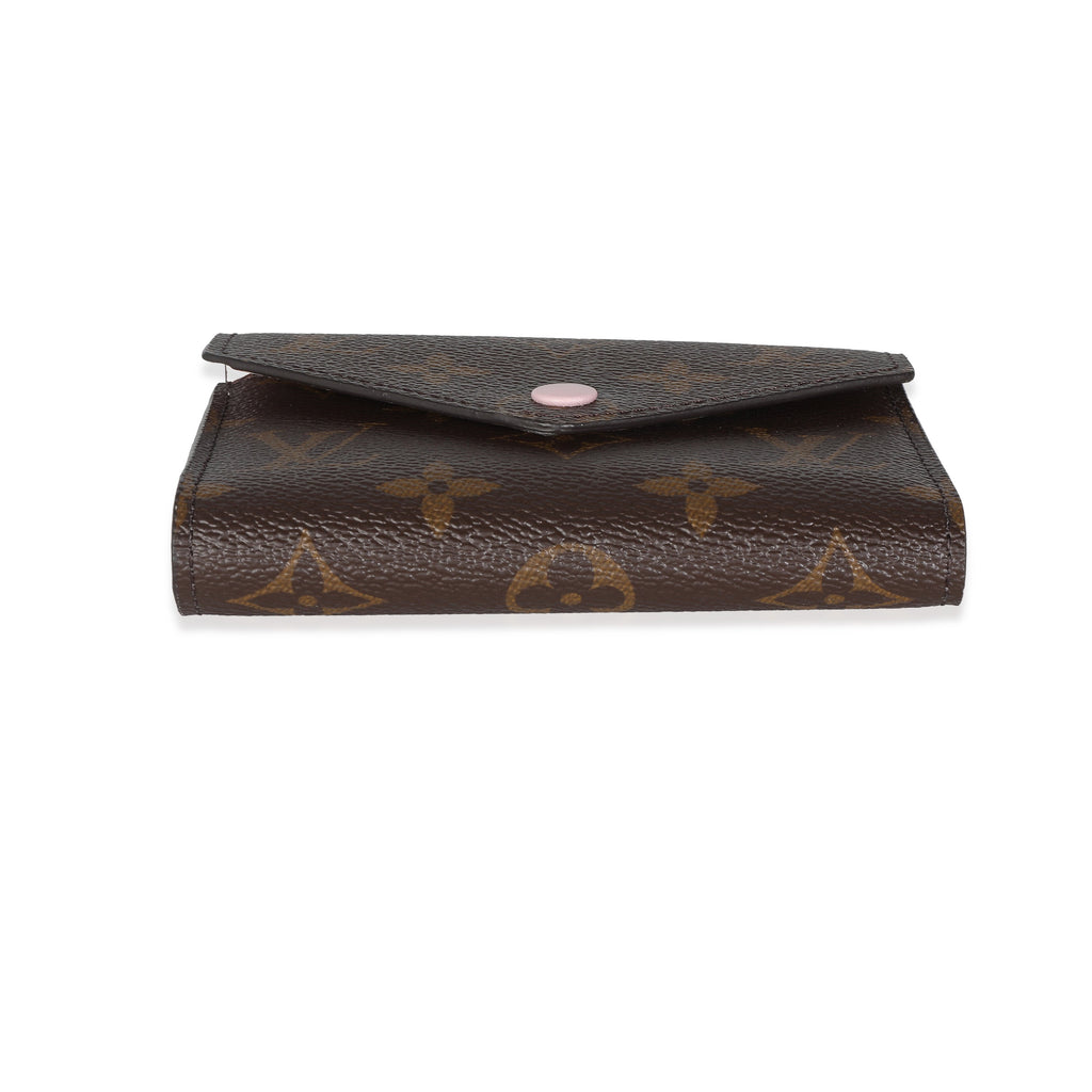 Louis Vuitton Louis Vuitton Rose Ballerine Monogram Canvas Victorine Wallet