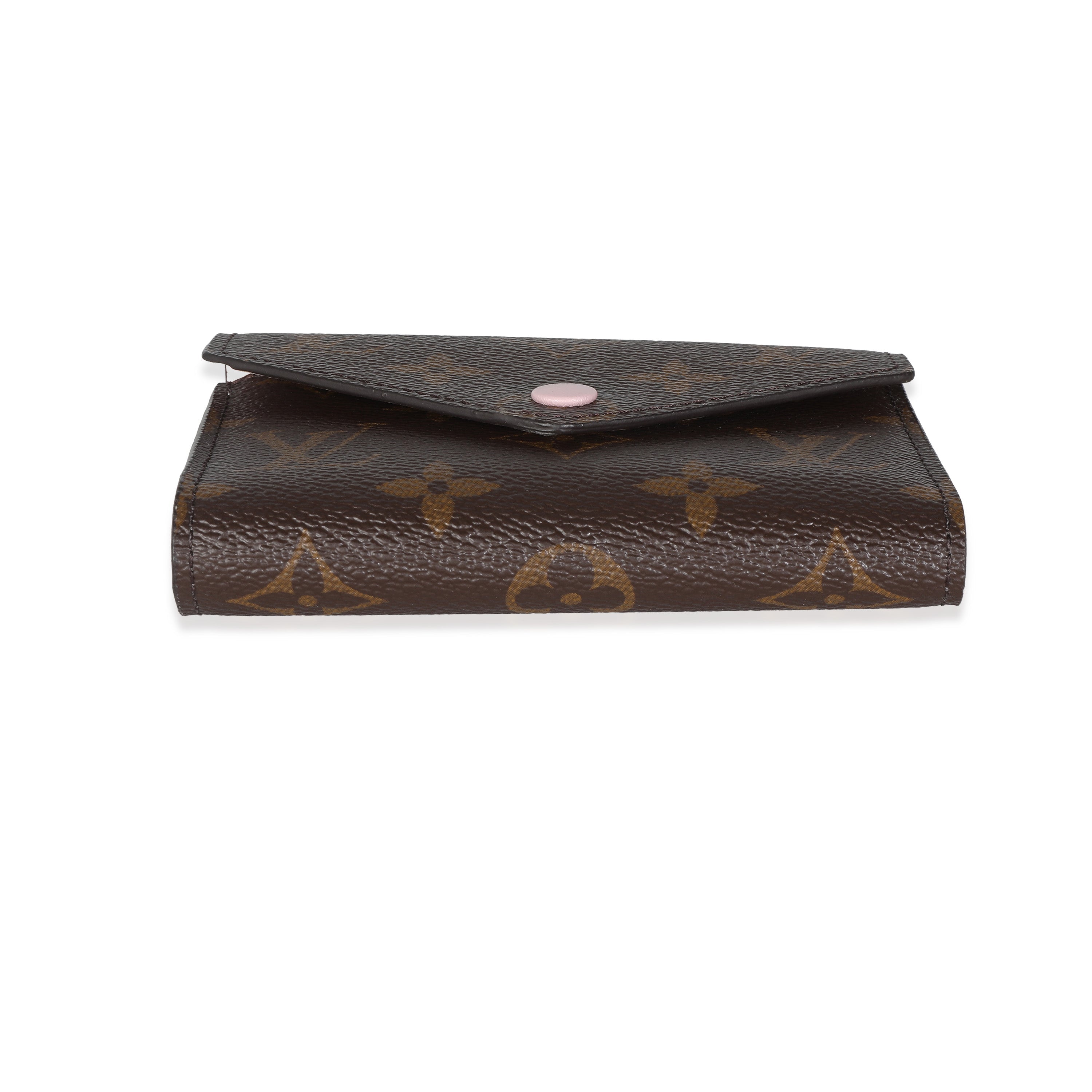 Louis Vuitton Louis Vuitton Rose Ballerine Monogram Canvas Victorine Wallet