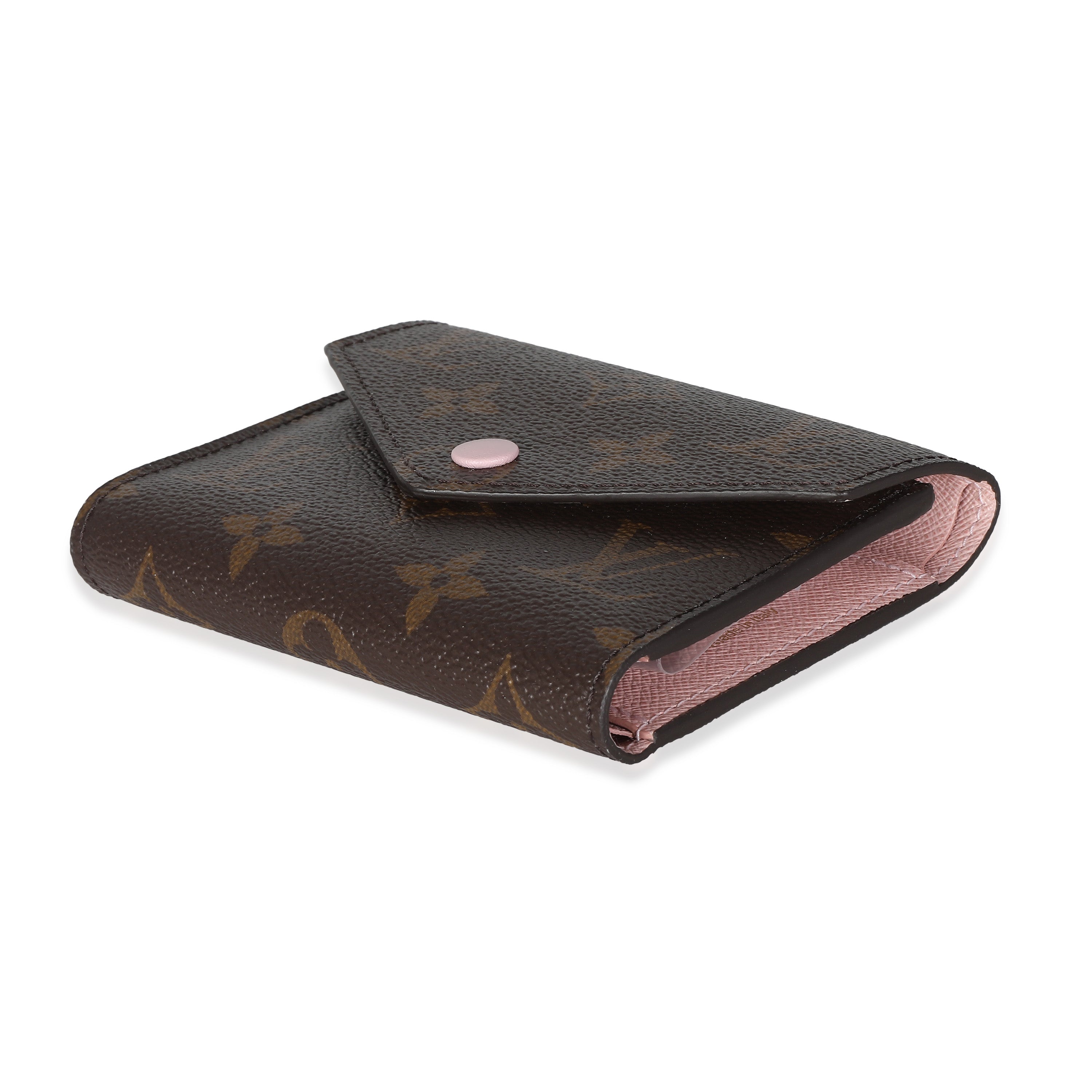 Louis Vuitton Louis Vuitton Rose Ballerine Monogram Canvas Victorine Wallet