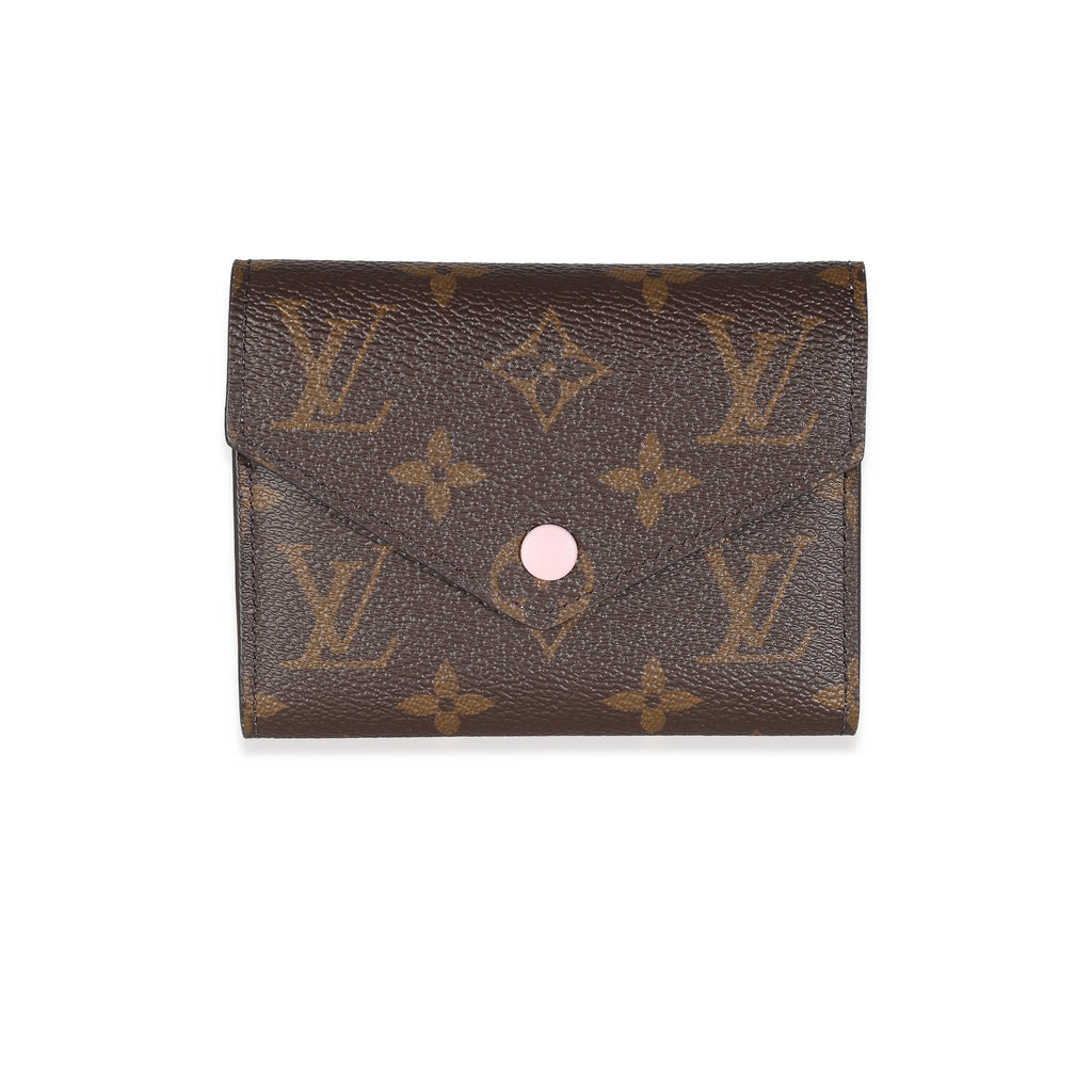 Louis Vuitton Louis Vuitton Rose Ballerine Monogram Canvas Victorine Wallet