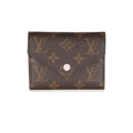 Louis Vuitton Louis Vuitton Rose Ballerine Monogram Canvas Victorine Wallet