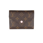 Louis Vuitton Louis Vuitton Rose Ballerine Monogram Canvas Victorine Wallet