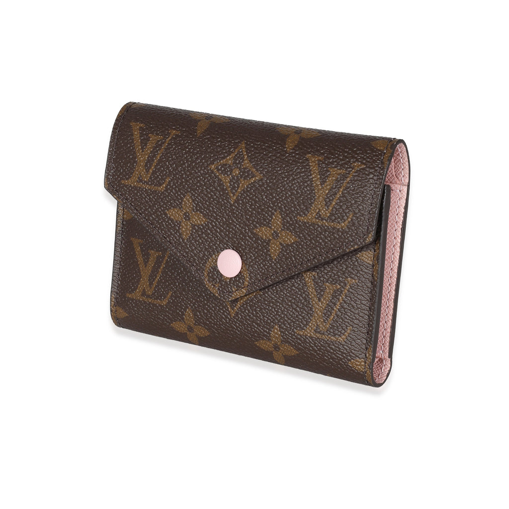Louis Vuitton Louis Vuitton Rose Ballerine Monogram Canvas Victorine Wallet