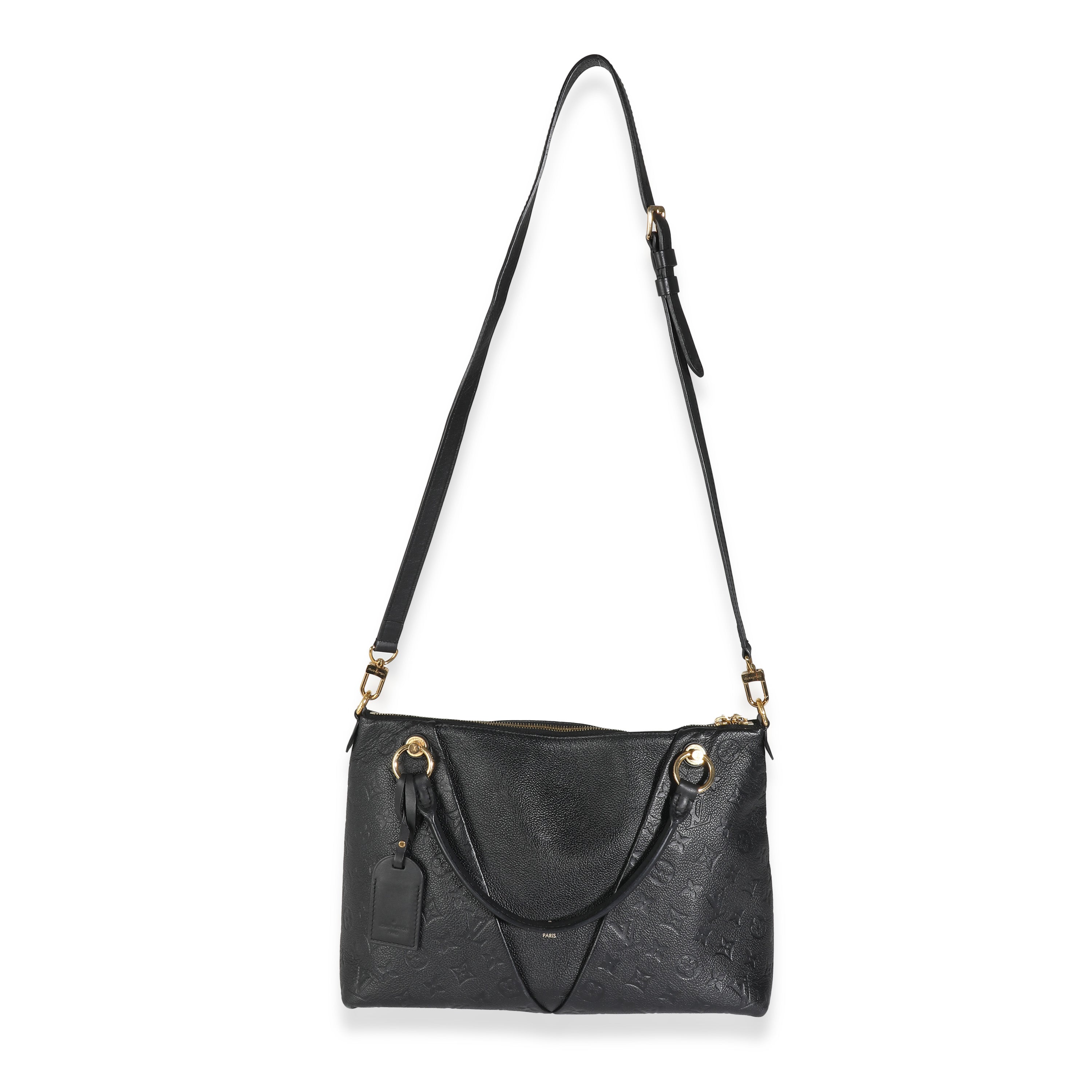Louis Vuitton Louis Vuitton Black Monogram Empreinte V Tote MM