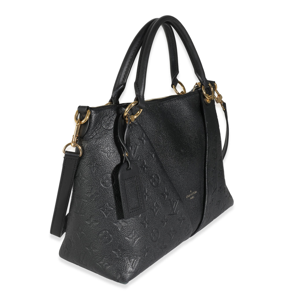 Louis Vuitton Louis Vuitton Black Monogram Empreinte V Tote MM