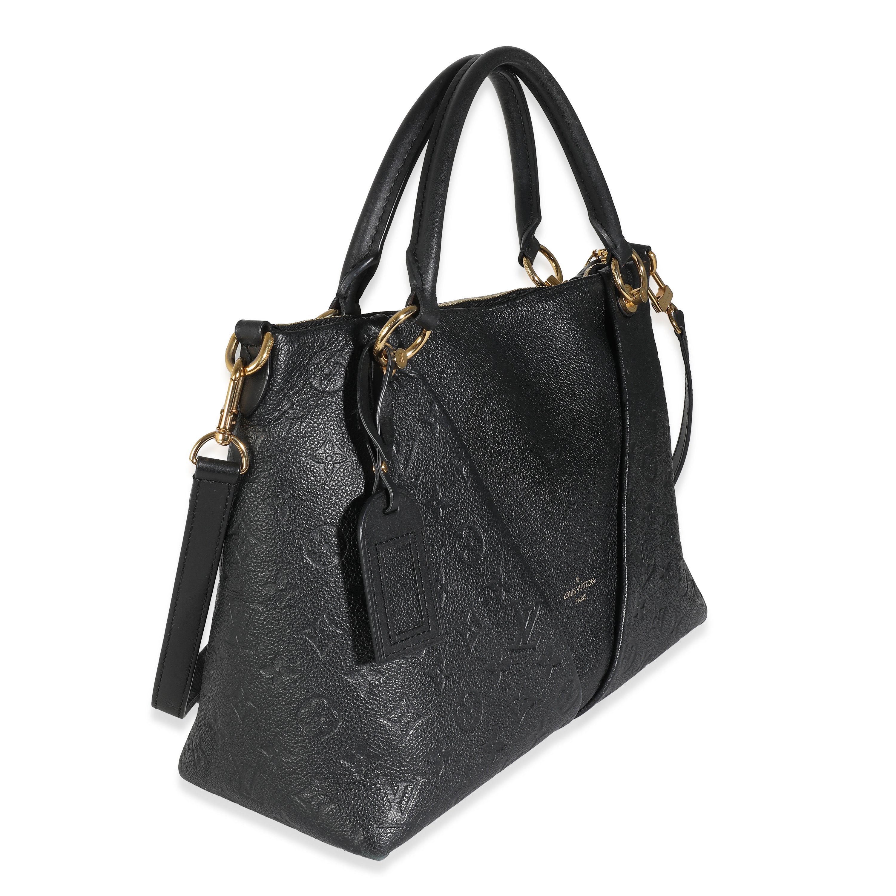 Louis Vuitton Louis Vuitton Black Monogram Empreinte V Tote MM