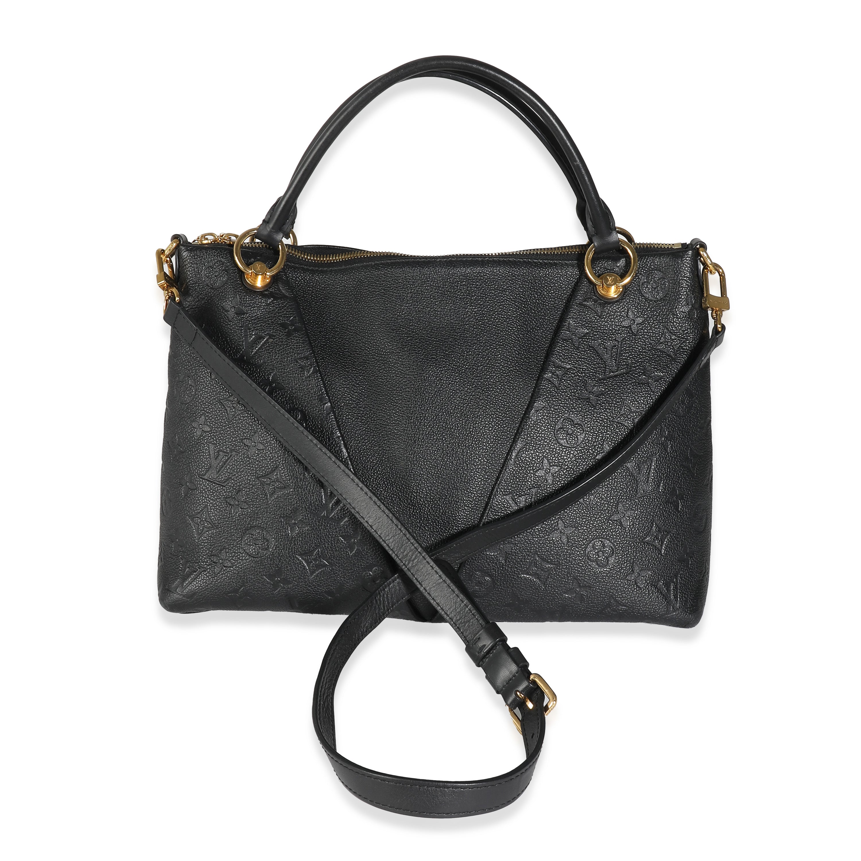 Louis Vuitton Louis Vuitton Black Monogram Empreinte V Tote MM
