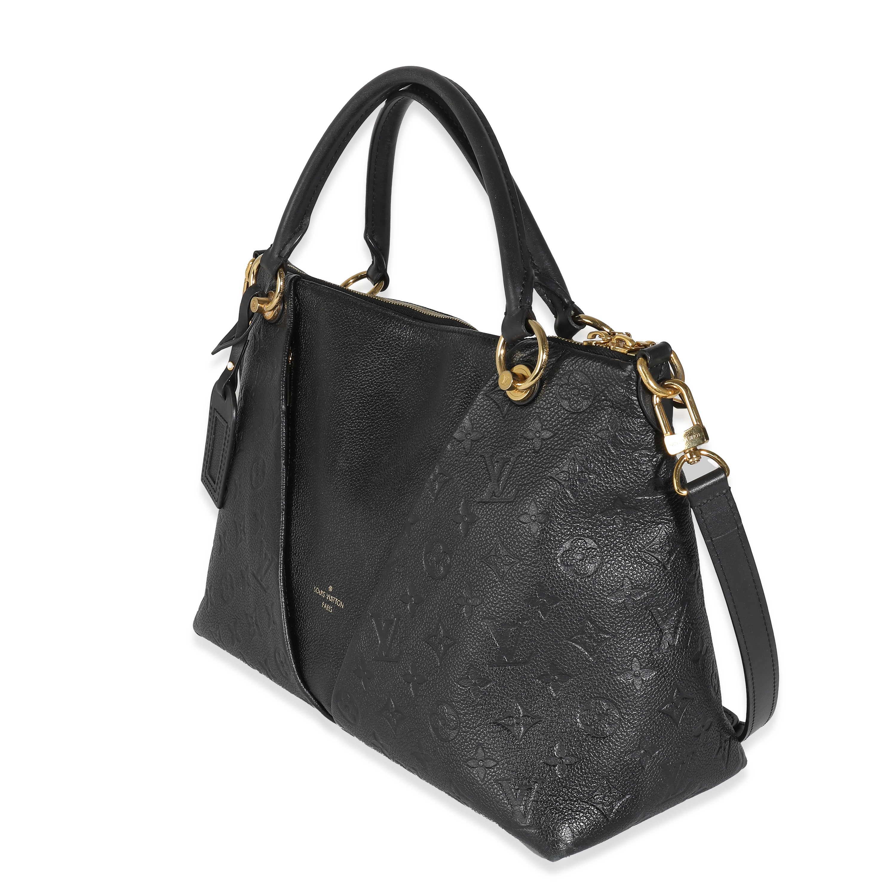 Louis Vuitton Louis Vuitton Black Monogram Empreinte V Tote MM