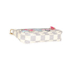 Louis Vuitton Vivienne Christmas Damier Azur Canvas Mini Pochette Accessoires