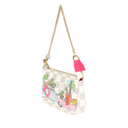 Louis Vuitton Vivienne Christmas Damier Azur Canvas Mini Pochette Accessoires