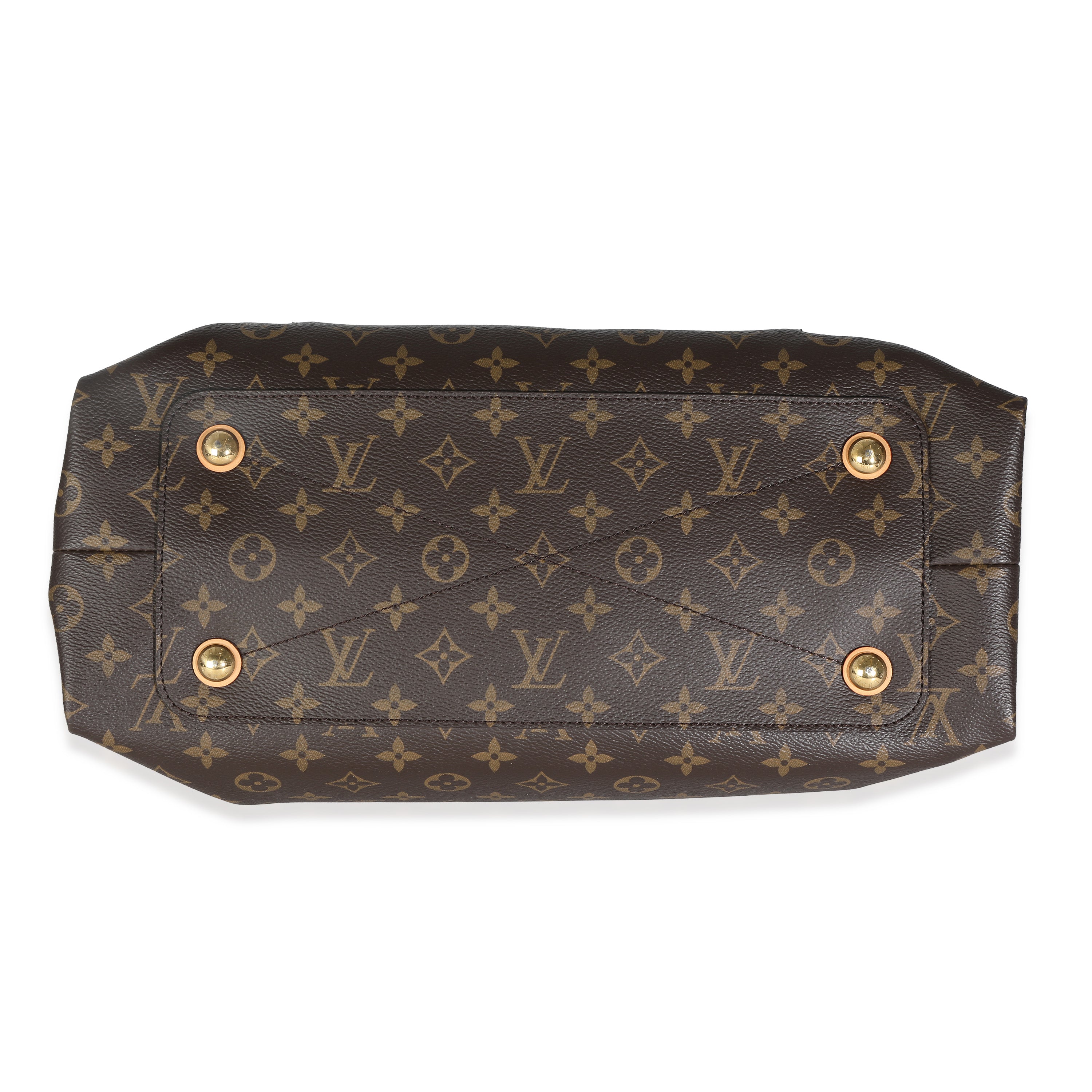 Louis Vuitton Camel Monogram Canvas Olympe MM