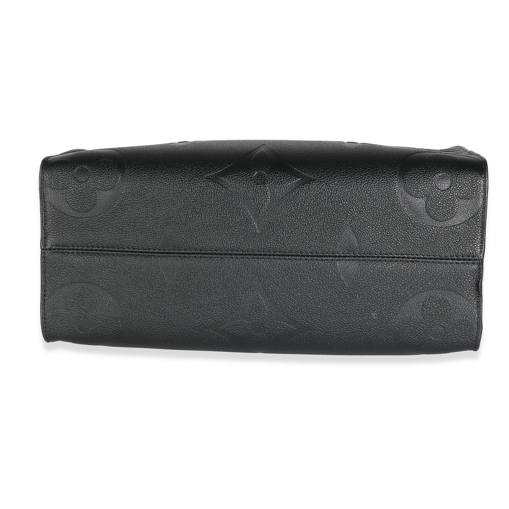 Louis Vuitton Louis Vuitton Black Empreinte Onthego MM