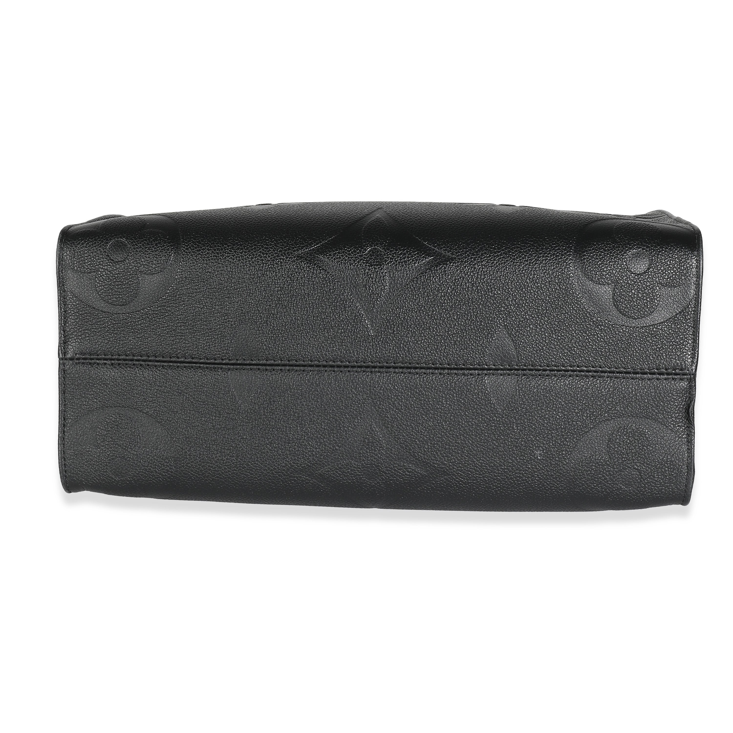 Louis Vuitton Louis Vuitton Black Empreinte Onthego MM