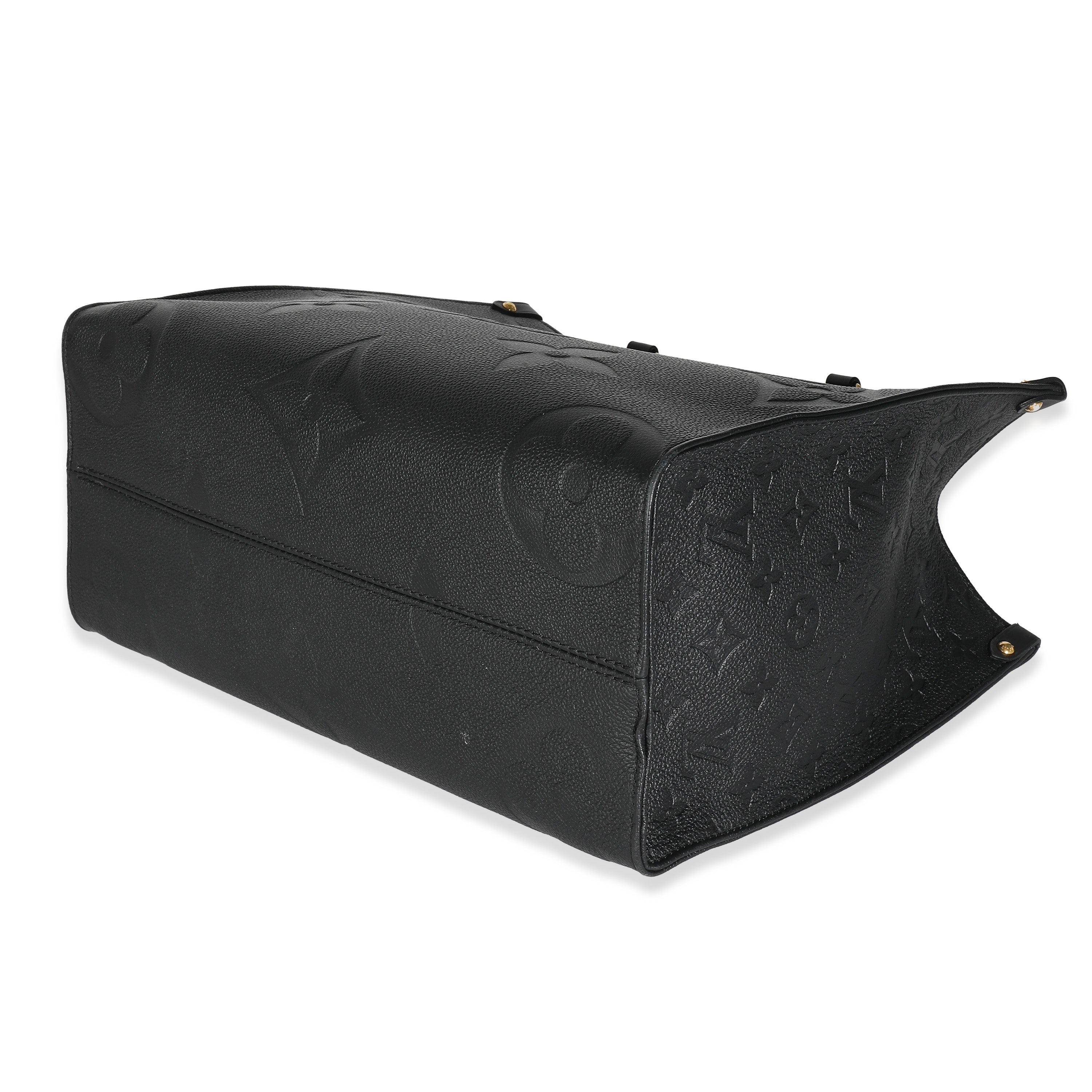 Louis Vuitton Louis Vuitton Black Empreinte Onthego MM