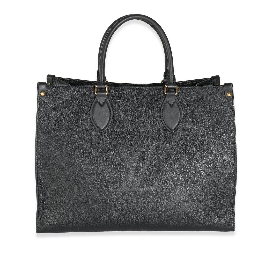 Louis Vuitton Louis Vuitton Black Empreinte Onthego MM