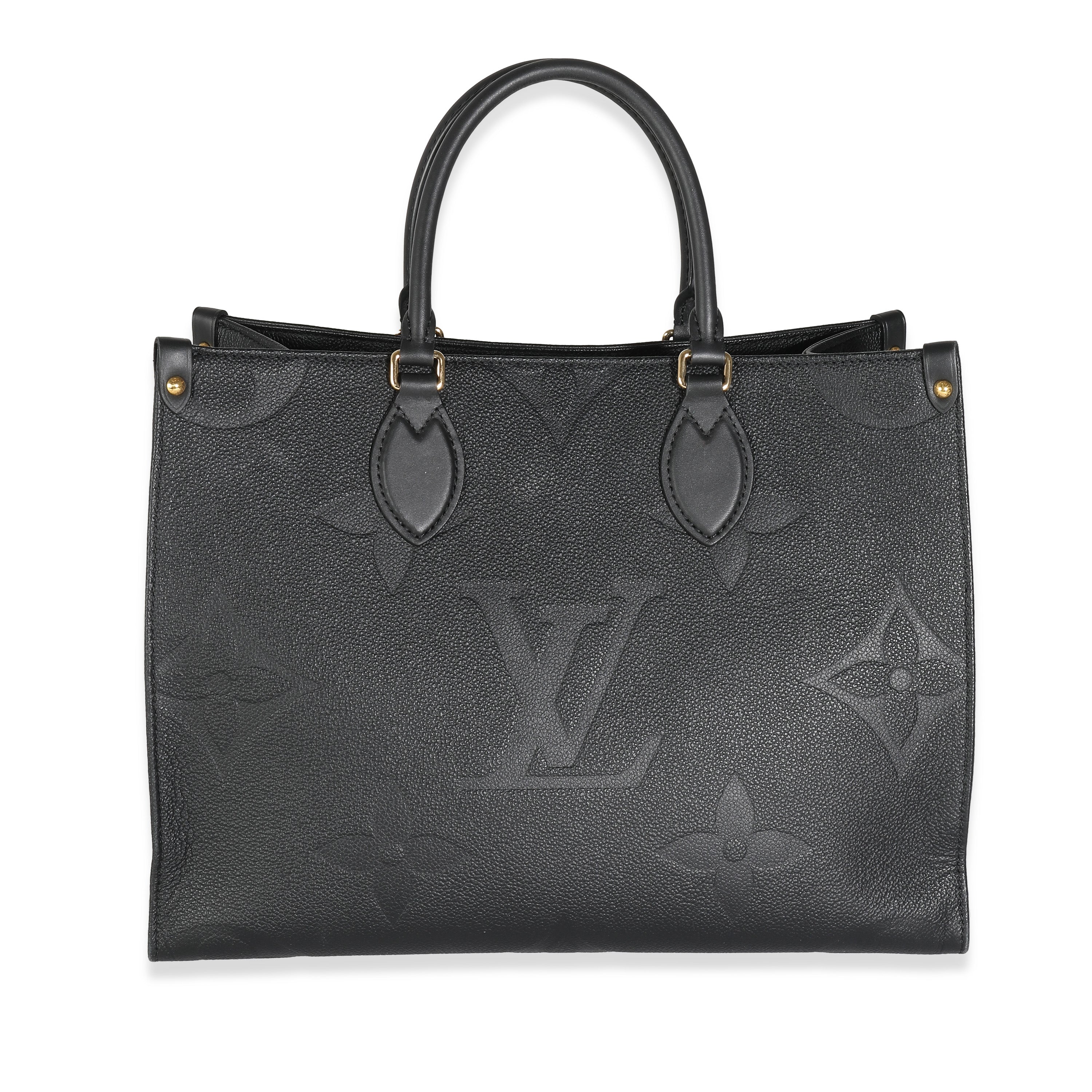Louis Vuitton Louis Vuitton Black Empreinte Onthego MM