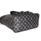 Louis Vuitton Black Pink Monogram Canvas Fall For You Neverfull MM