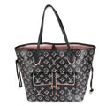 Louis Vuitton Black Pink Monogram Canvas Fall For You Neverfull MM