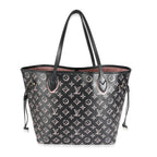 Louis Vuitton Black Pink Monogram Canvas Fall For You Neverfull MM