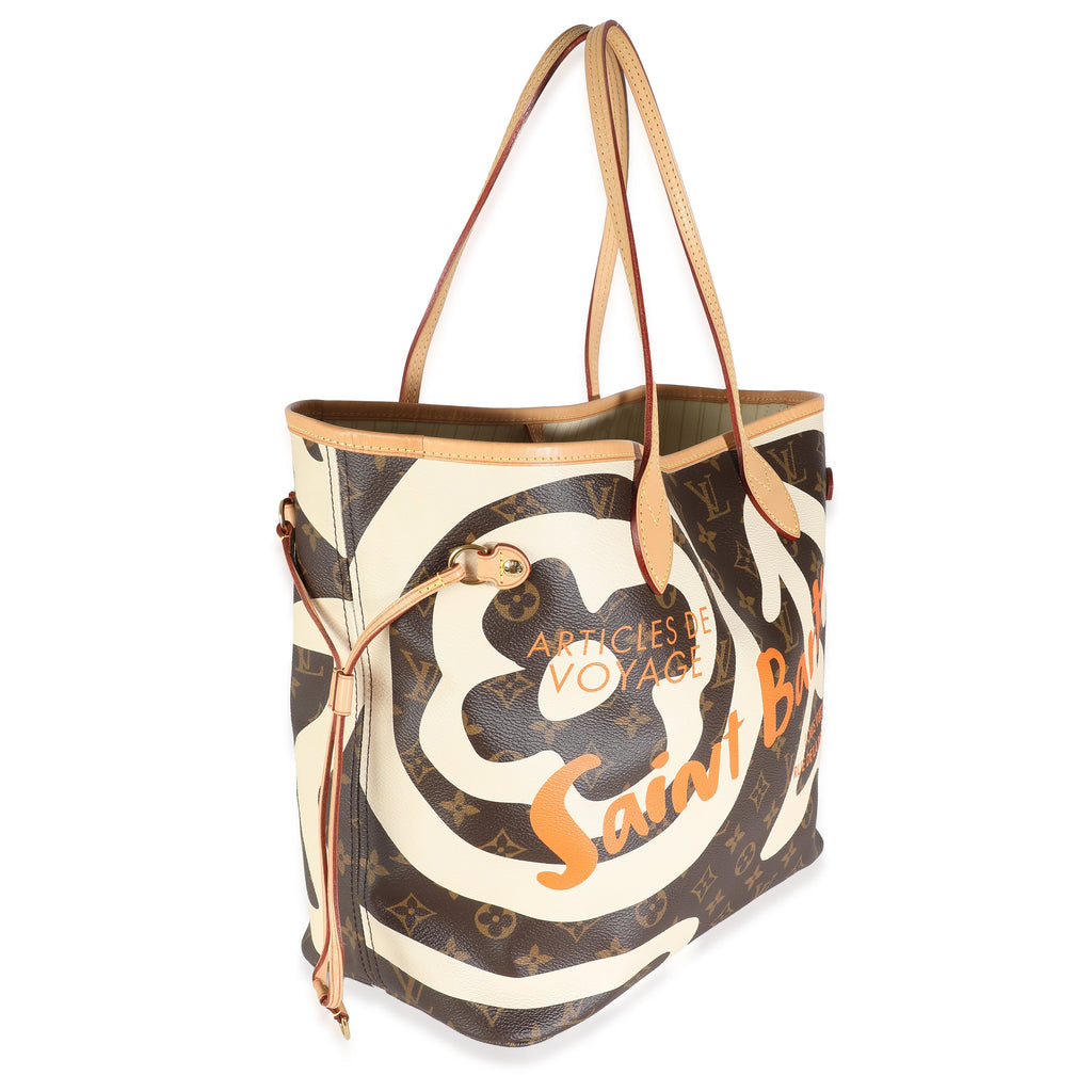 Louis Vuitton Tahitienne Monogram Canvas Saint Barts Neverfull MM