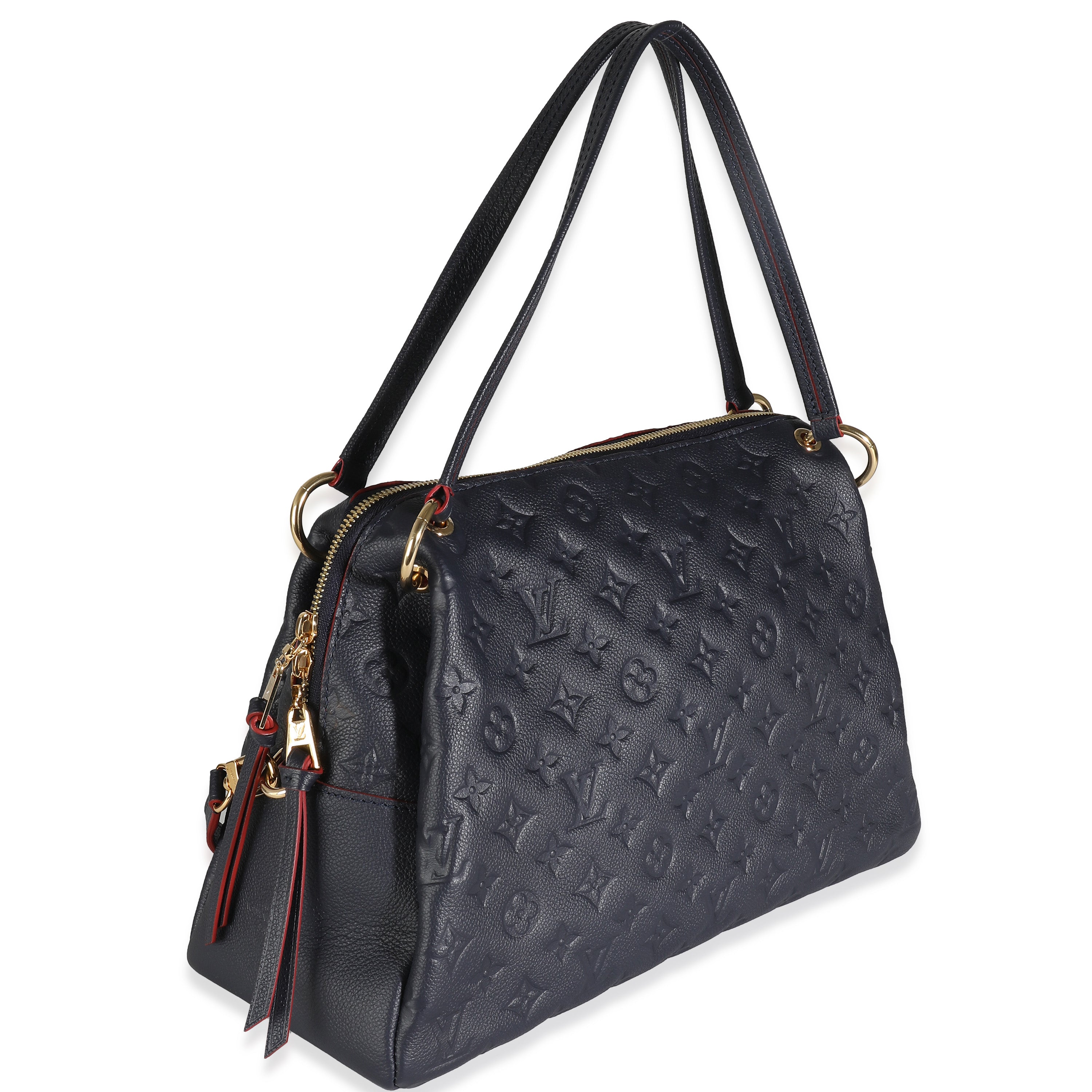 Louis Vuitton Marine Rouge Monogram Empreinte Ponthieu PM