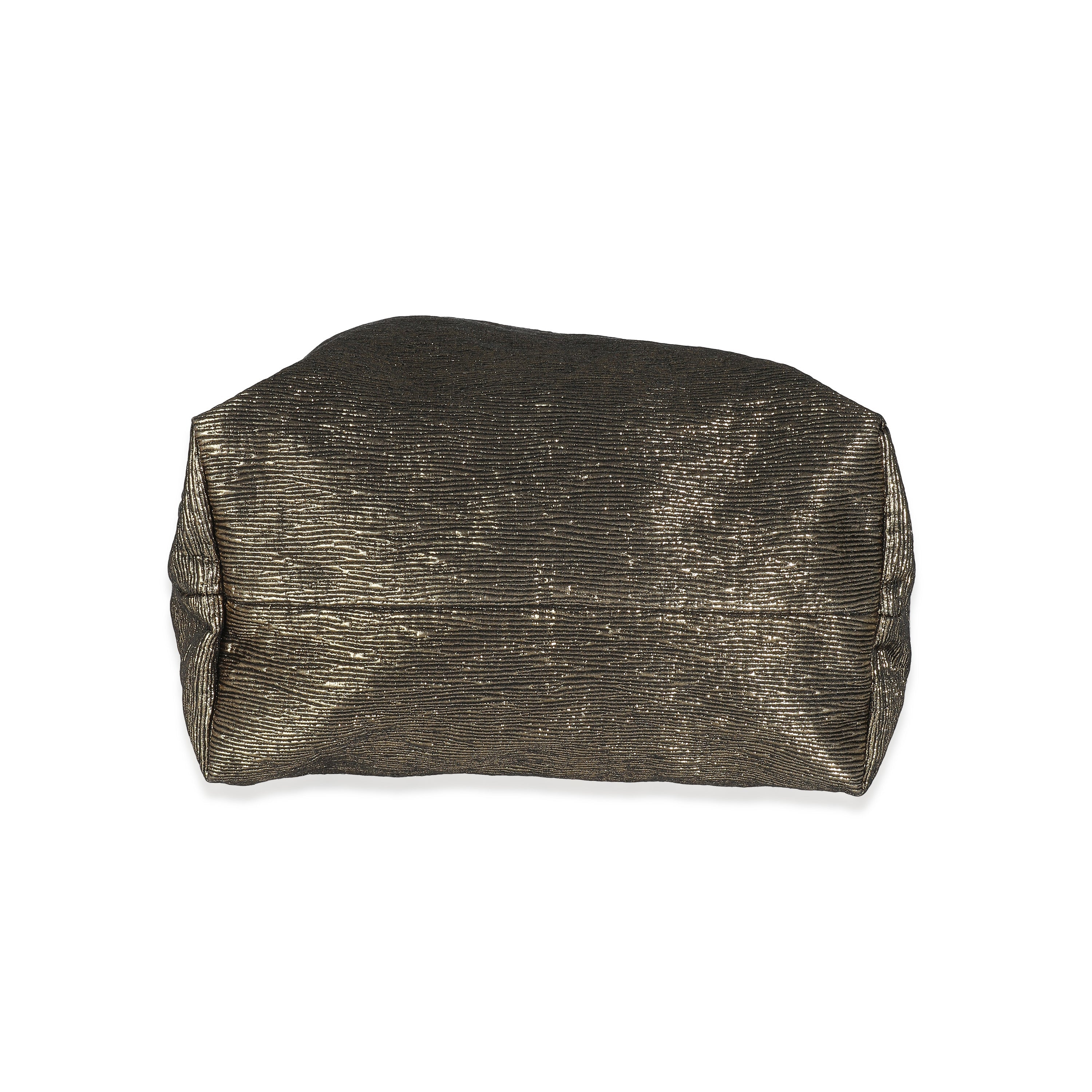 Louis Vuitton Metallic Gold Jacquard Double Jeu Tote