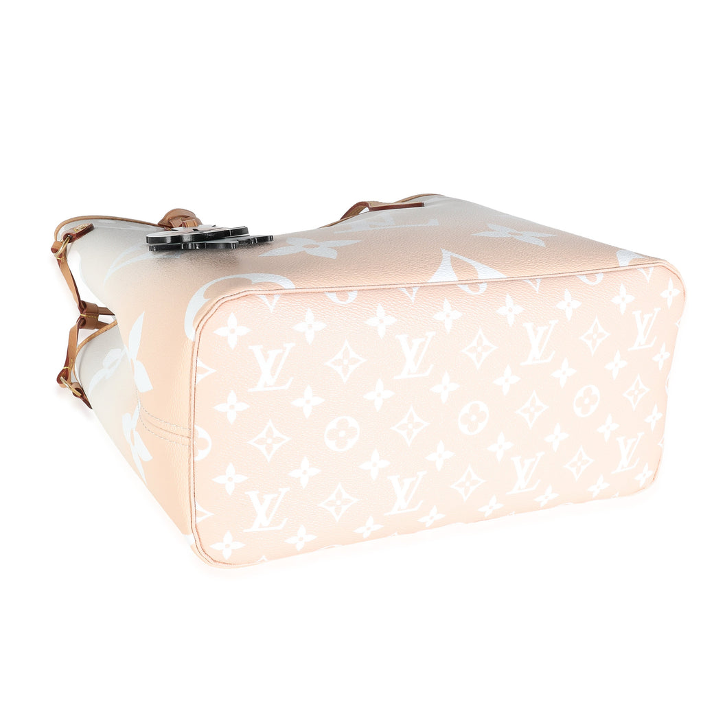 Louis Vuitton Louis Vuitton Brume Monogram Giant By The Pool Canvas Neverfull MM