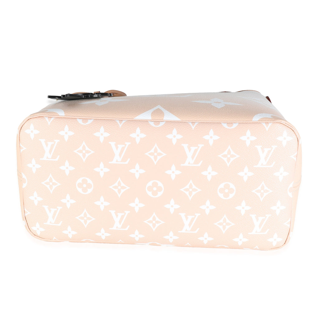 Louis Vuitton Louis Vuitton Brume Monogram Giant By The Pool Canvas Neverfull MM