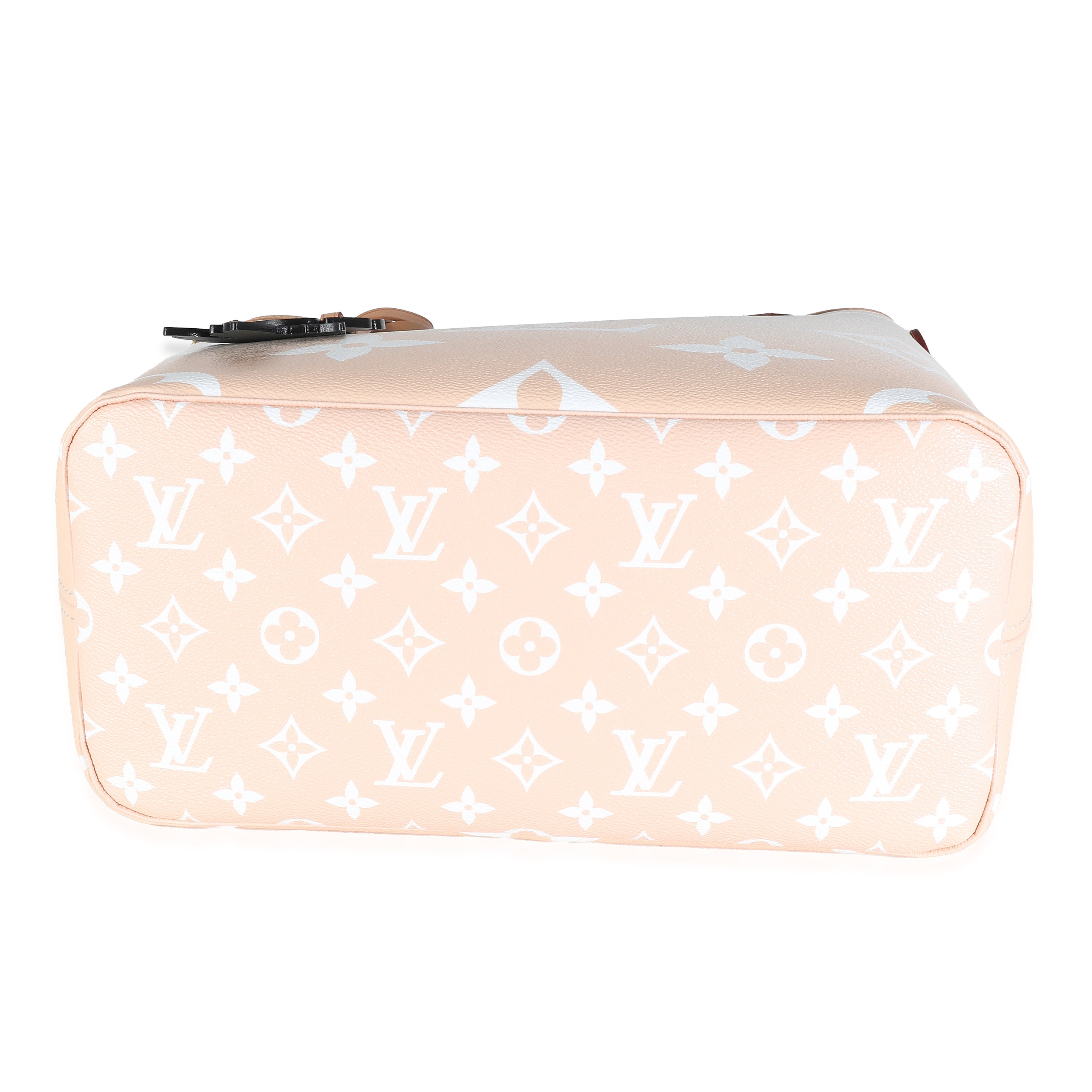 Louis Vuitton Louis Vuitton Brume Monogram Giant By The Pool Canvas Neverfull MM