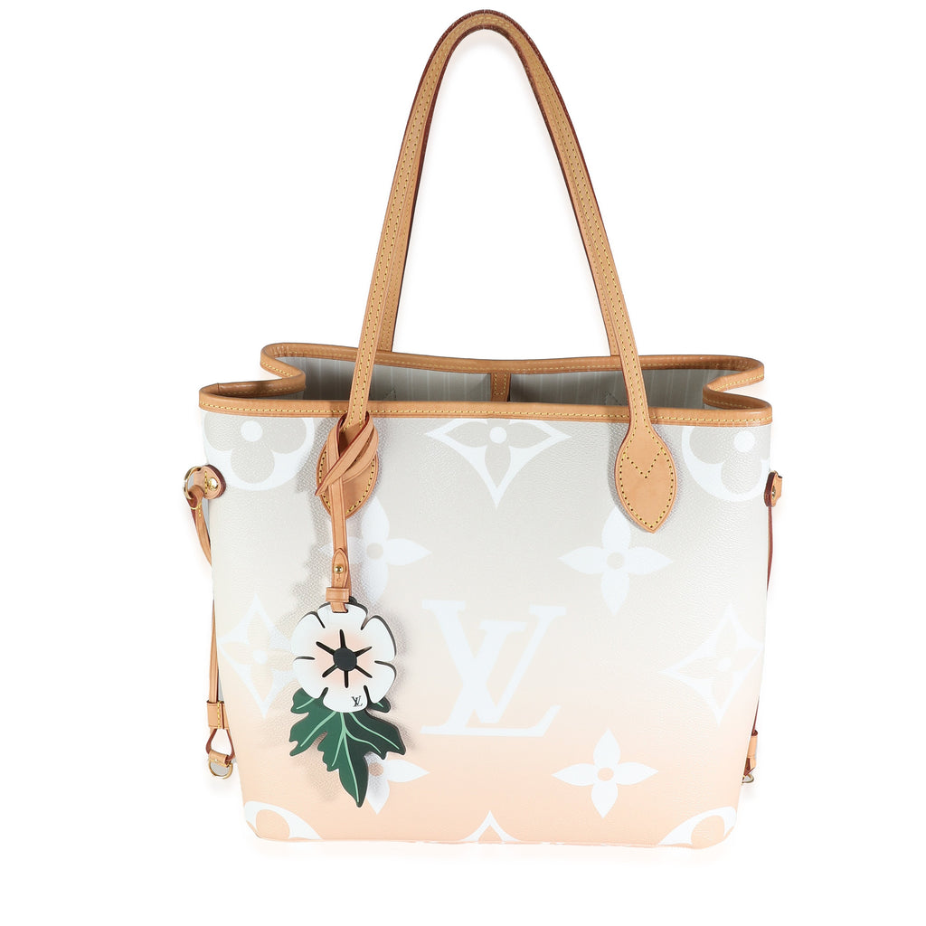 Louis Vuitton Louis Vuitton Brume Monogram Giant By The Pool Canvas Neverfull MM