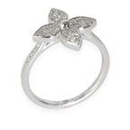 Louis Vuitton Star Blossom Ring in 18K White Gold 0.3 CTW