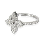 Louis Vuitton Star Blossom Ring in 18K White Gold 0.3 CTW