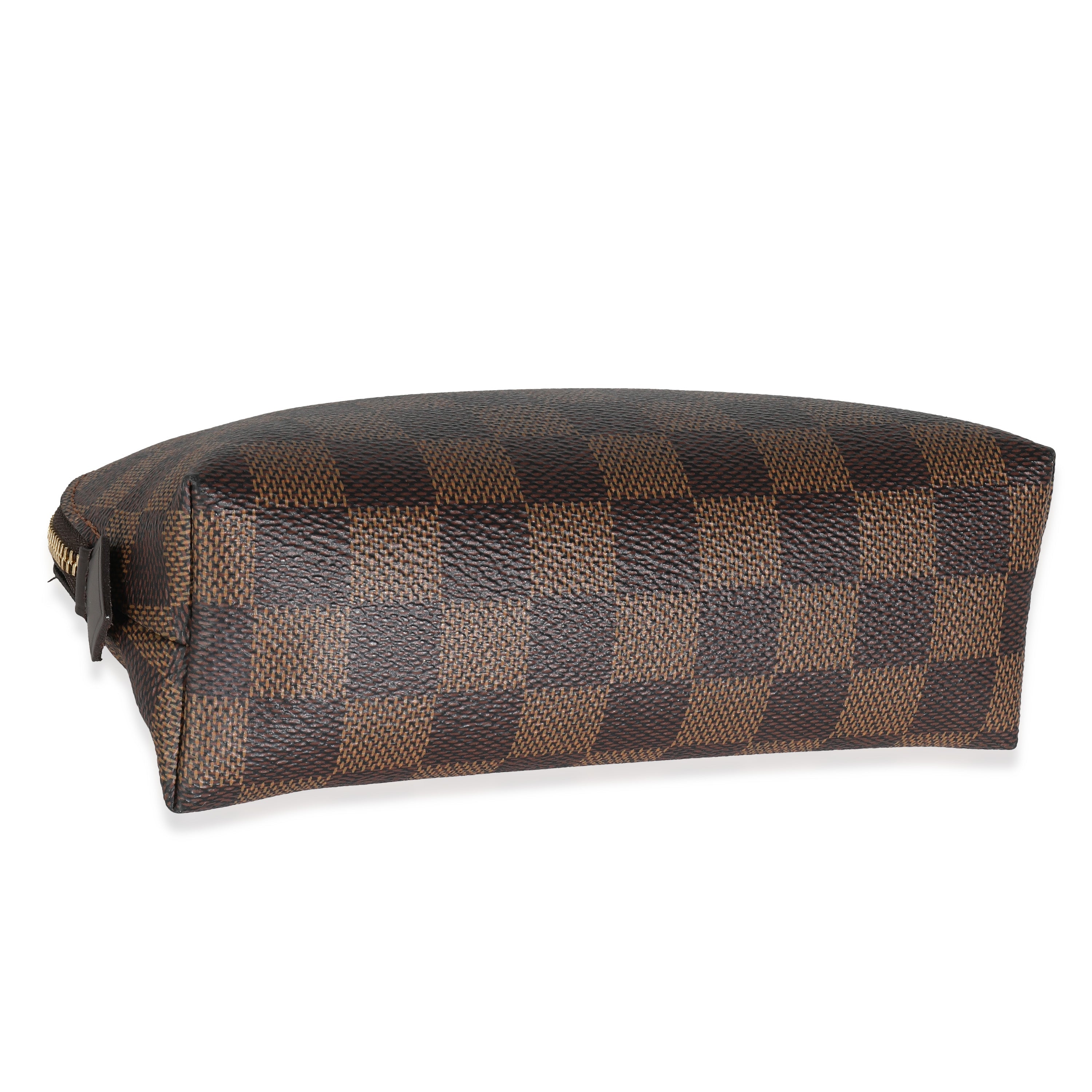 Louis Vuitton Louis Vuitton Damier Ebene Canvas Cosmetic Pouch
