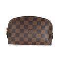 Louis Vuitton Louis Vuitton Damier Ebene Canvas Cosmetic Pouch