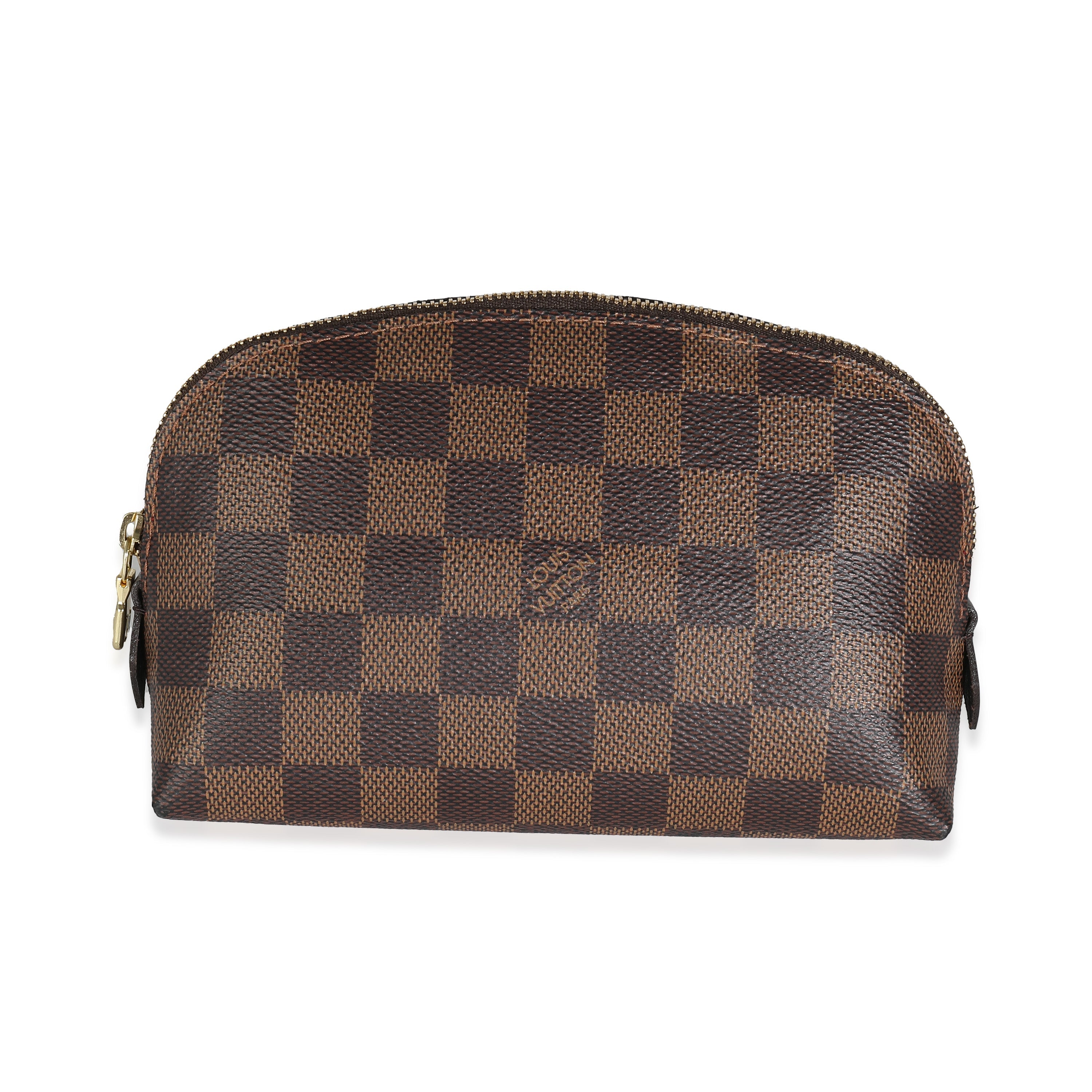 Louis Vuitton Louis Vuitton Damier Ebene Canvas Cosmetic Pouch