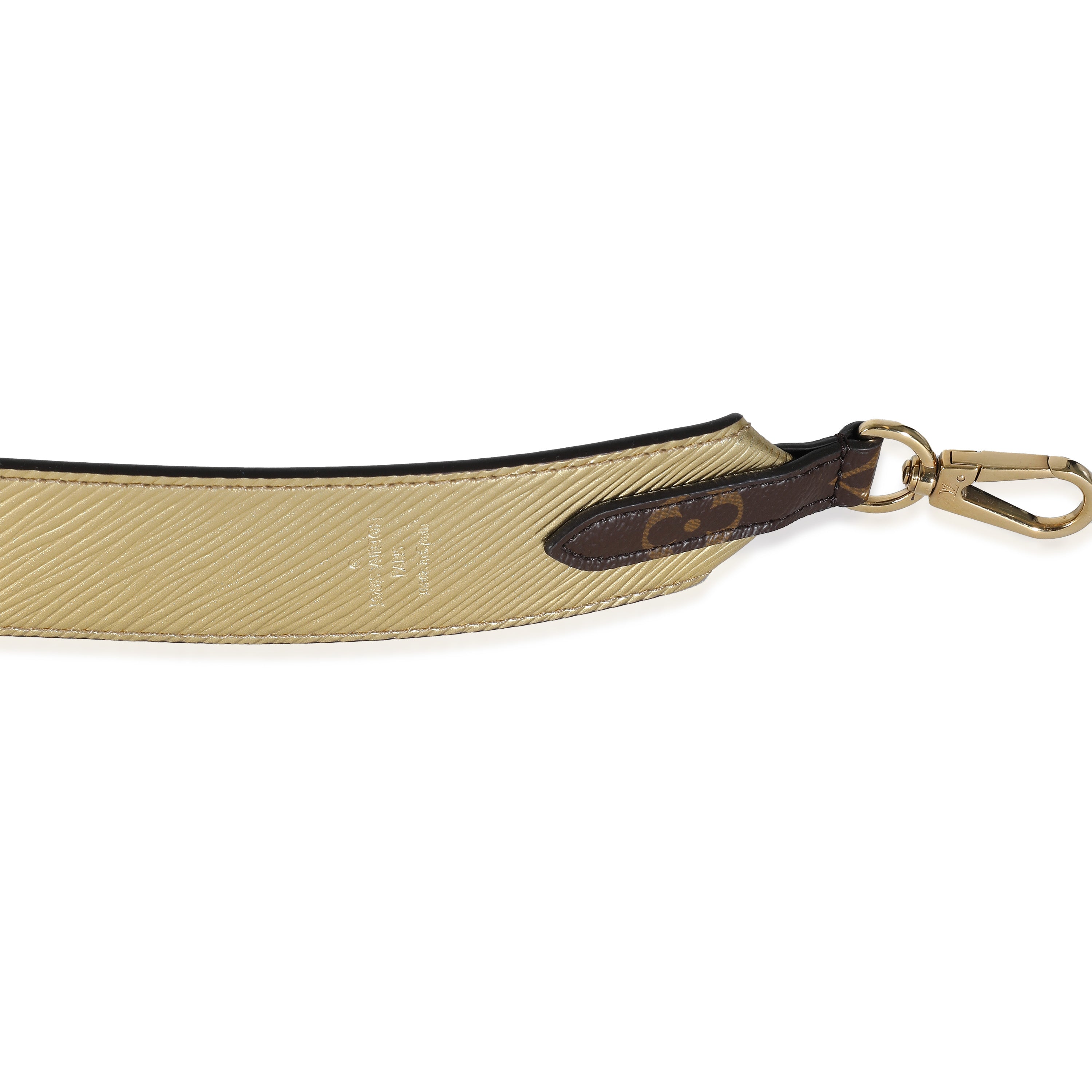 Louis Vuitton Louis Vuitton Gold Epi Monogram Canvas Bandouliere Strap