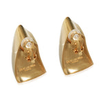 Saint Laurent Comet Triangle Clip-On  Earring in  Base Metal