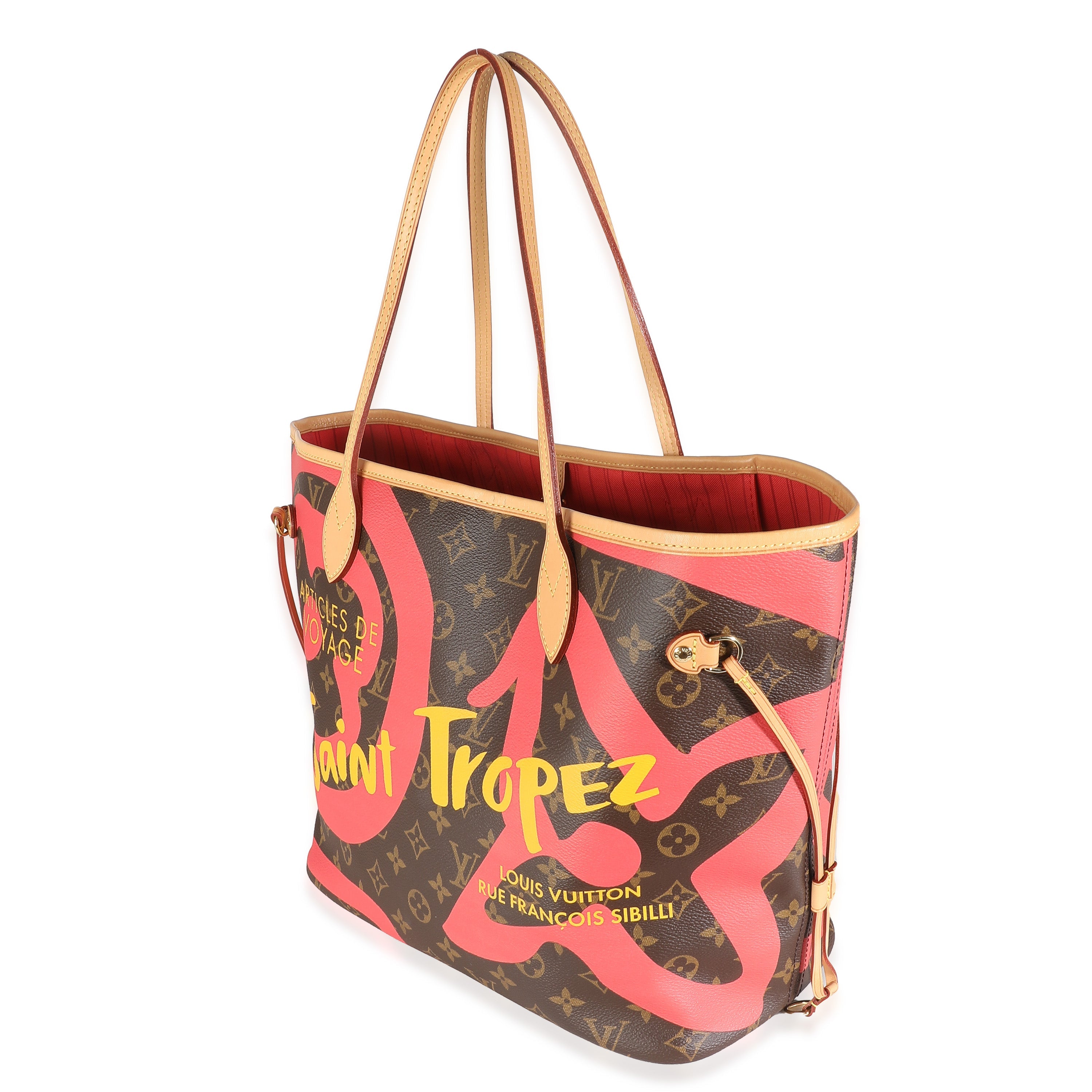 Louis Vuitton Louis Vuitton Tahitienne Monogram Canvas Saint Tropez Neverfull MM
